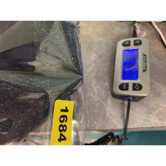 L.L. Bean Women’s XL PET Blue Silk Wool Blend Chevron Blazer Jacket Single Breas - Picture 7 of 7